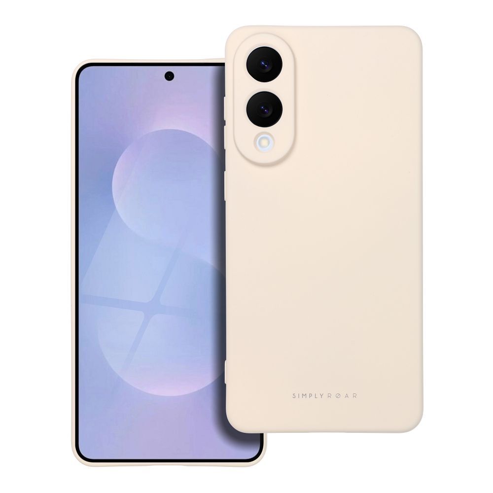Husa Roar Space pentru Samsung S25 Edge Aqua Alb