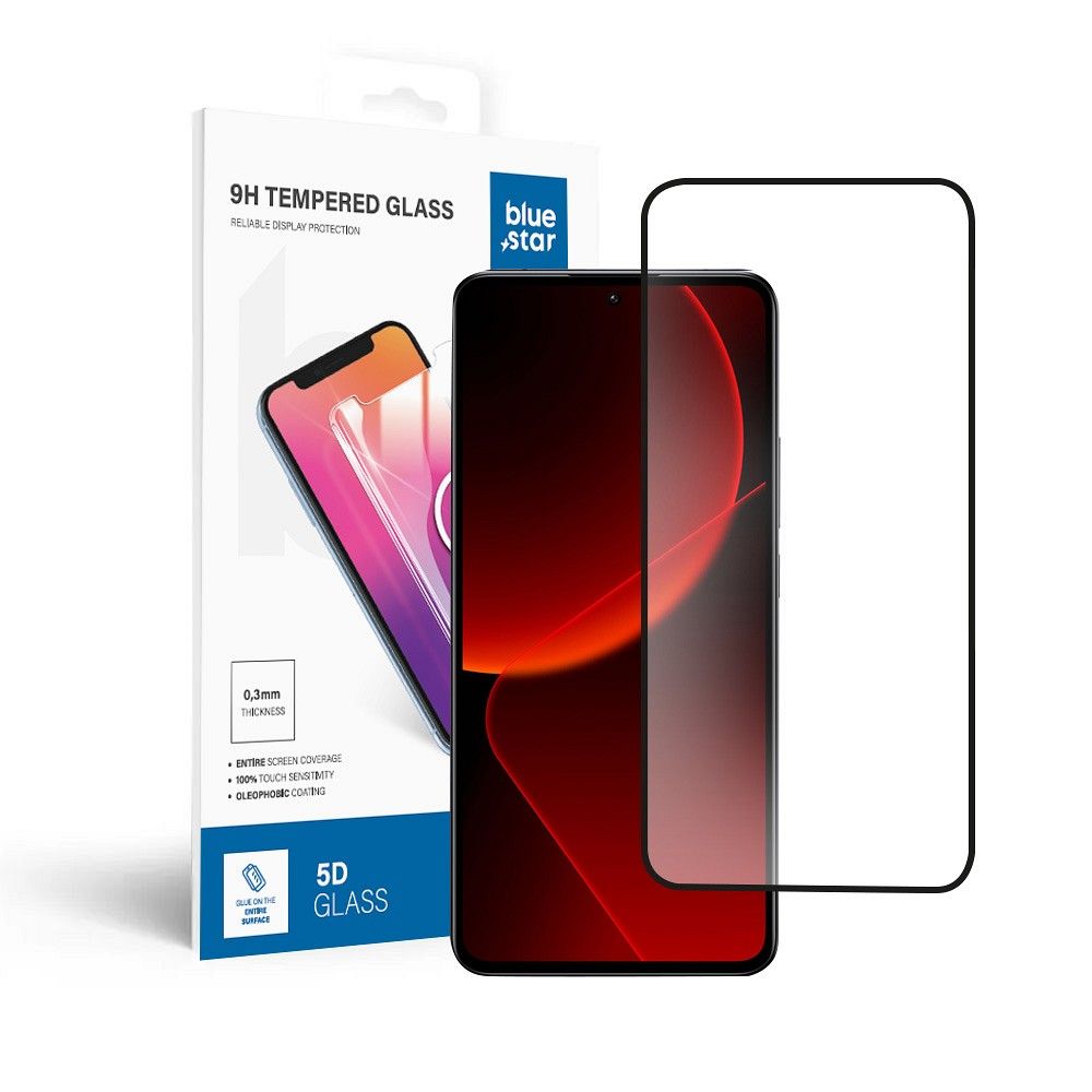 Folie Albastru Star sticla To Xiaomi 13T PRO 5D Negru