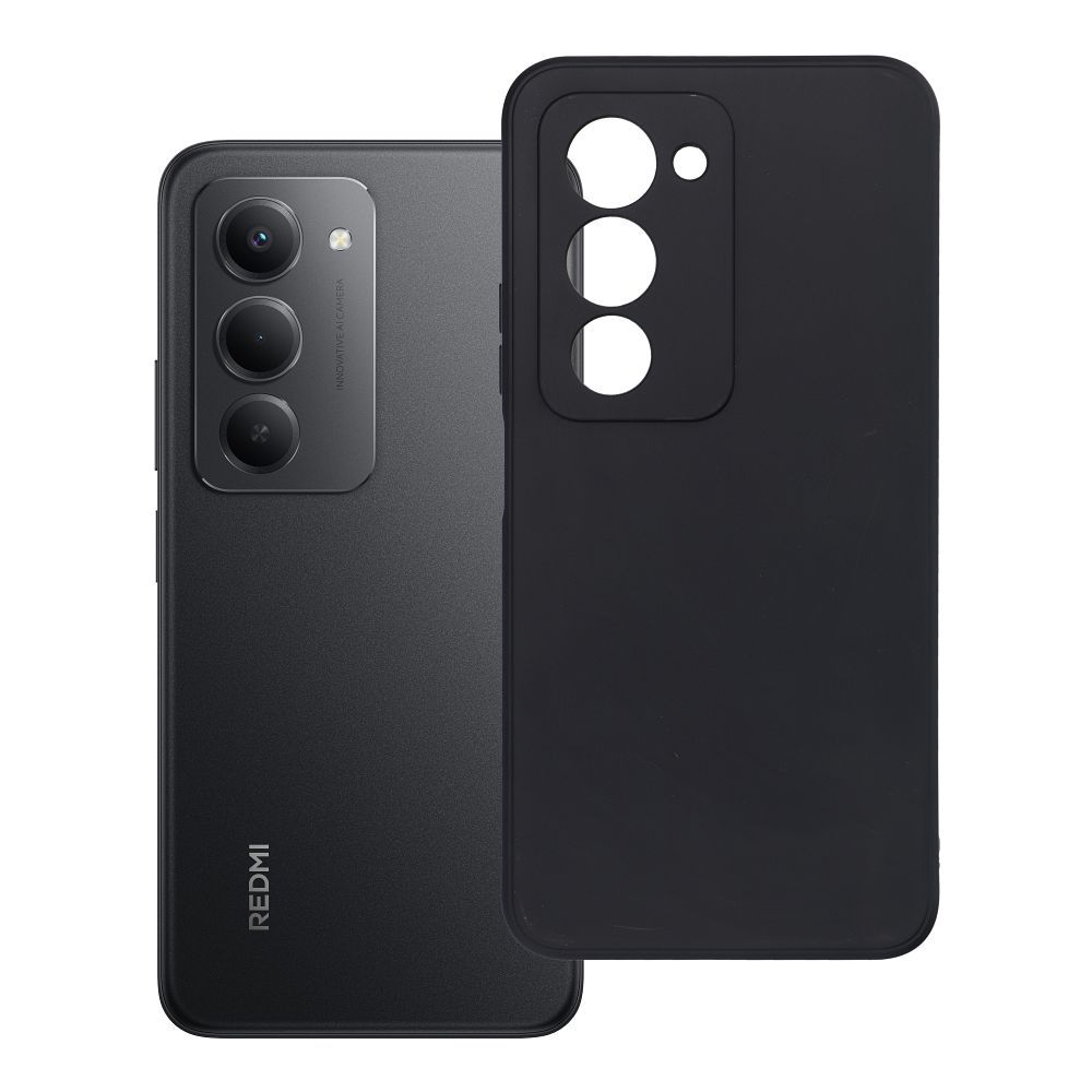 Husa Matt pentru Xiaomi Redmi 15 4G / 15 5G (171.1mm) Negru