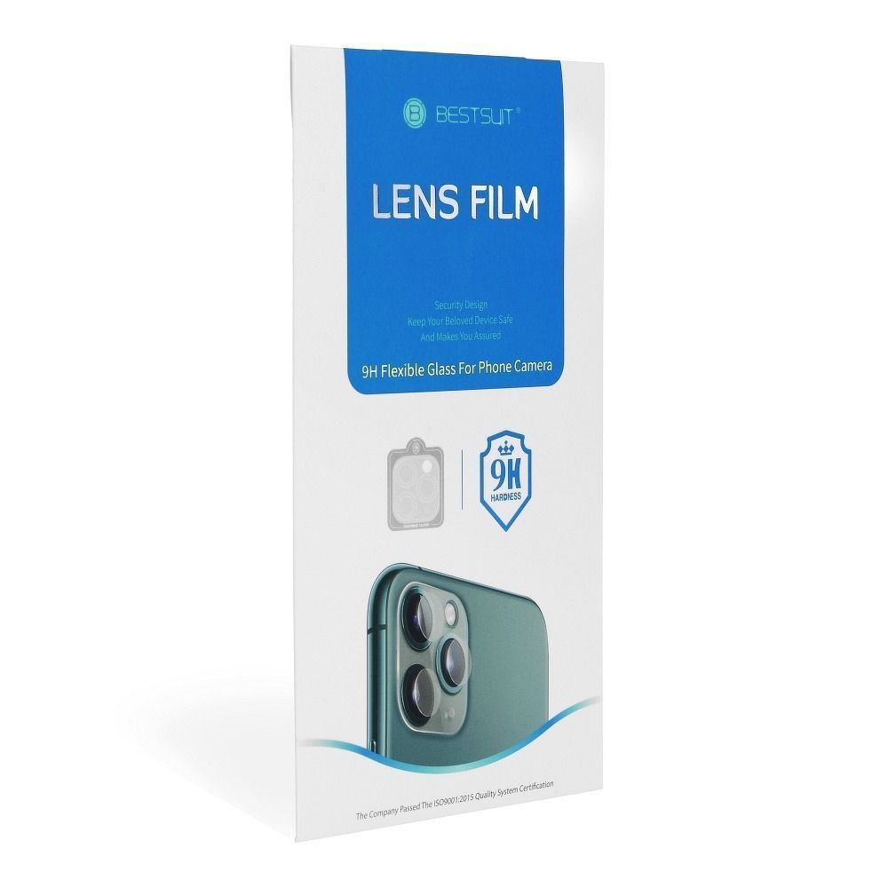 Folie Bestsuit sticla hibrida lentila camerei pentru iPhone 16 / 16 Plus Flexible