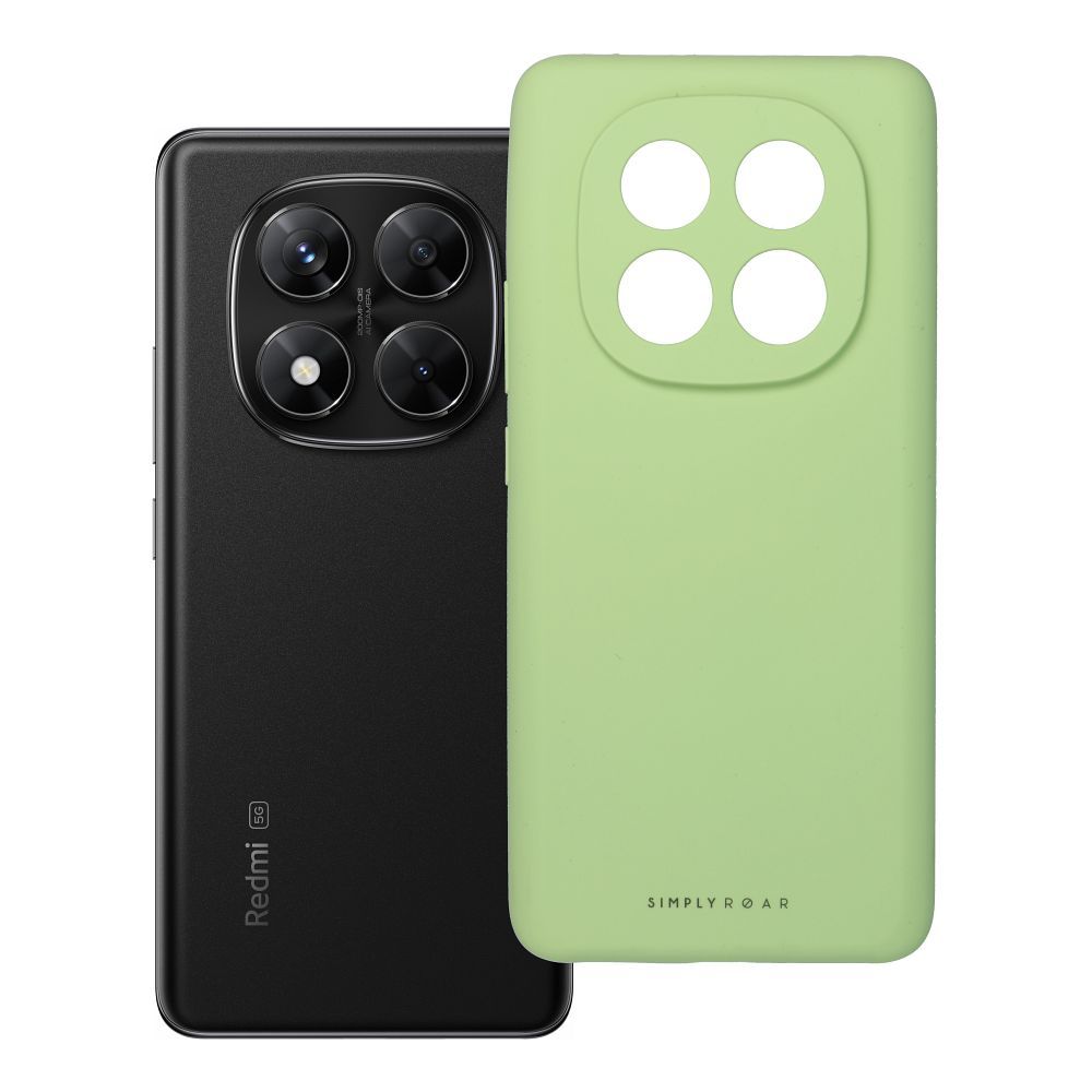 Husa Roar Cloud Skin pentru Xiaomi Redmi Note 14 Pro+ 5G Verde deschis