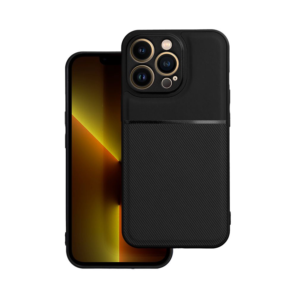 Husa Noble pentru iPhone 12 Negru