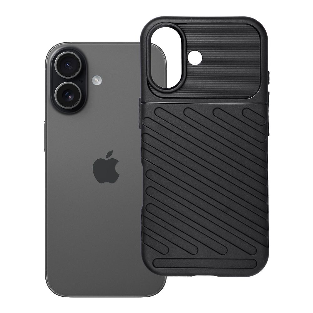 Husa Thunder pentru iPhone 17 Negru