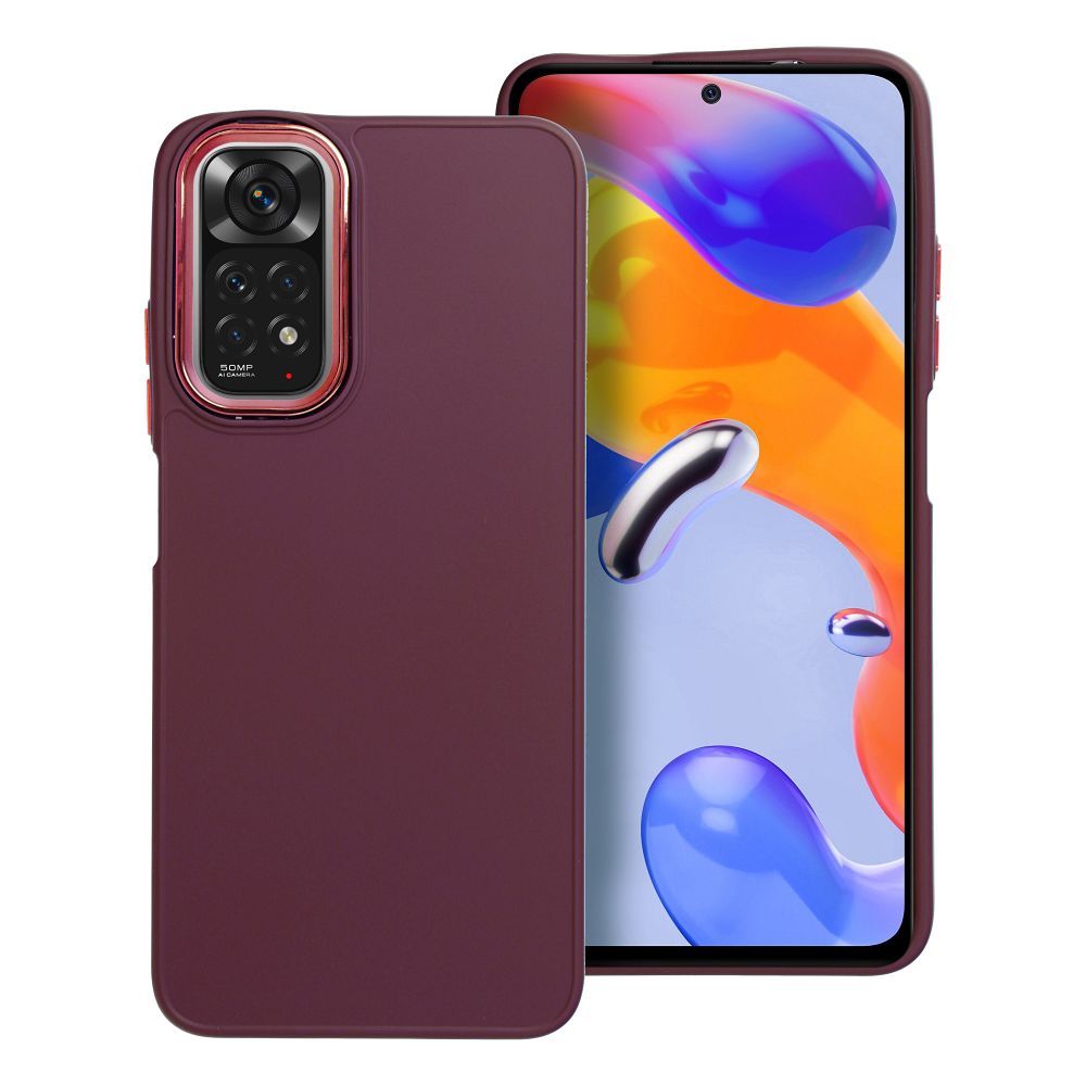 Husa Frame pentru Xiaomi Redmi Note 11 / 11S Mov