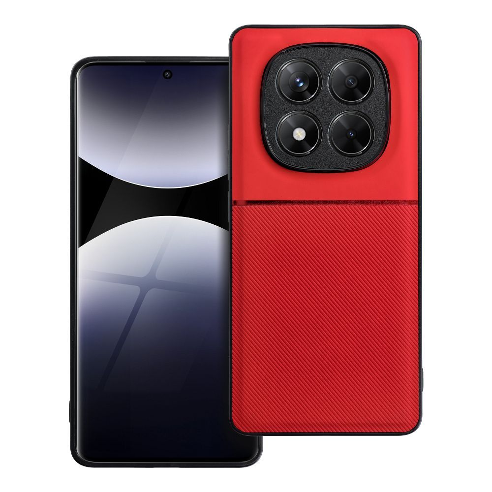 Husa Noble pentru Xiaomi Redmi Note 14 PRO 4G Rosu