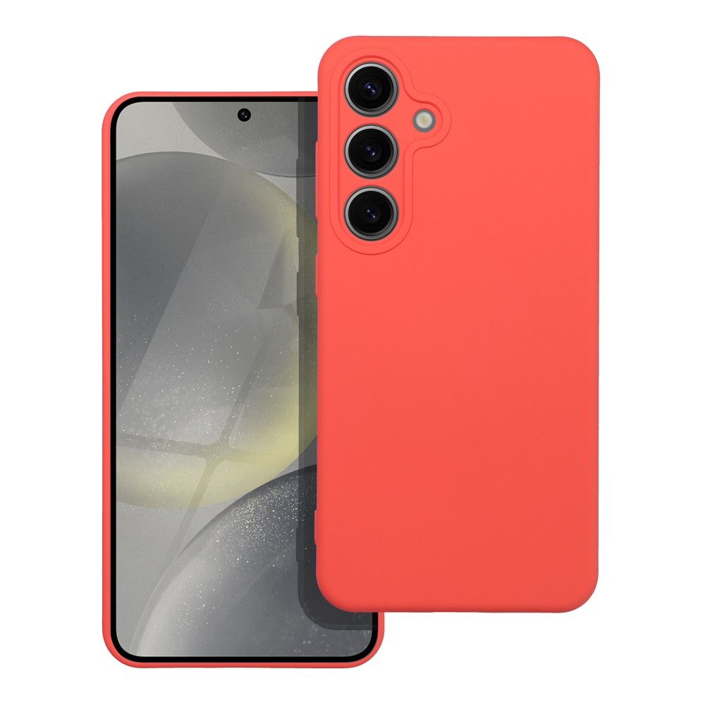 Husa Silicone pentru Samsung S24 Peach