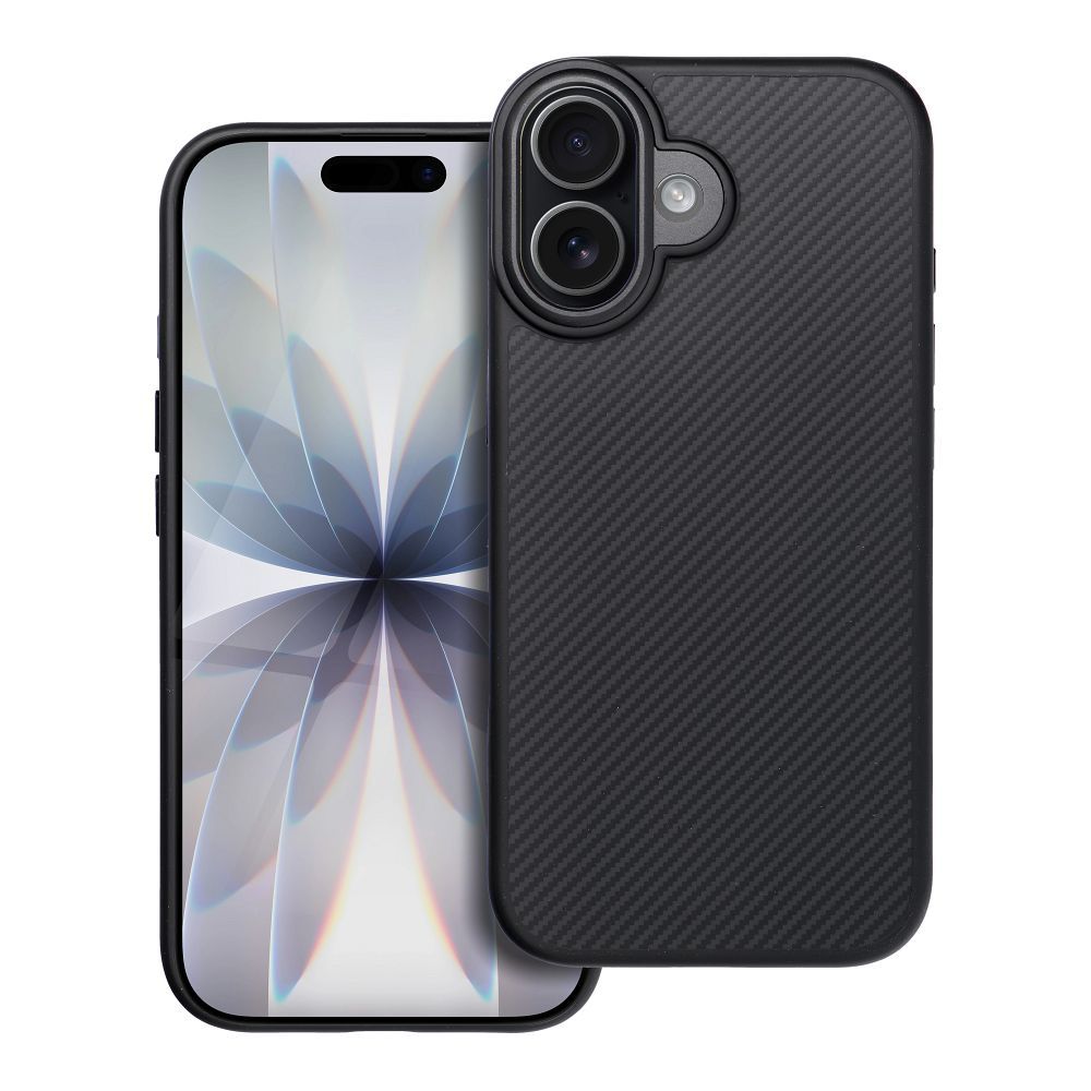Husa Carbon Elite Mag pentru iPhone 17 Compatible cu Magsafe Negru