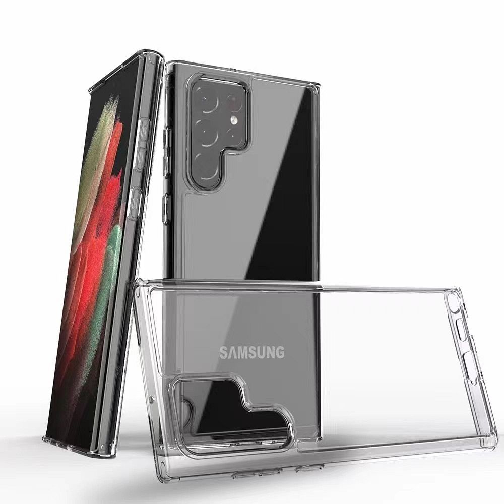 Husa Transparent 2 Mm Box pentru Samsung S22 Ultra Transparent