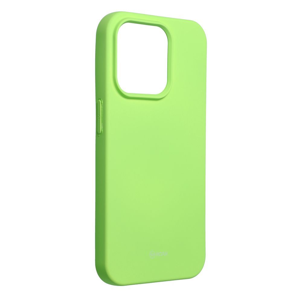 Husa Roar ALL DAY Colorful Jelly pentru iPhone 15 Pro Lime