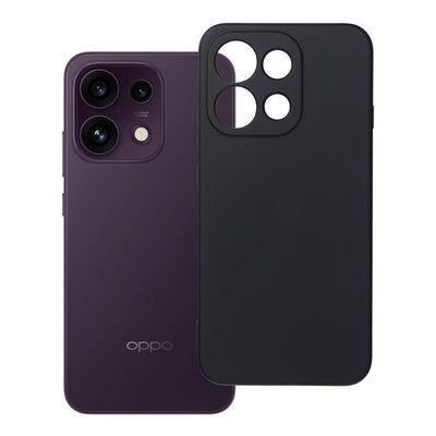 Husa Silicone pentru Oppo Reno 16 F 5G / 16 FS 5G Negru