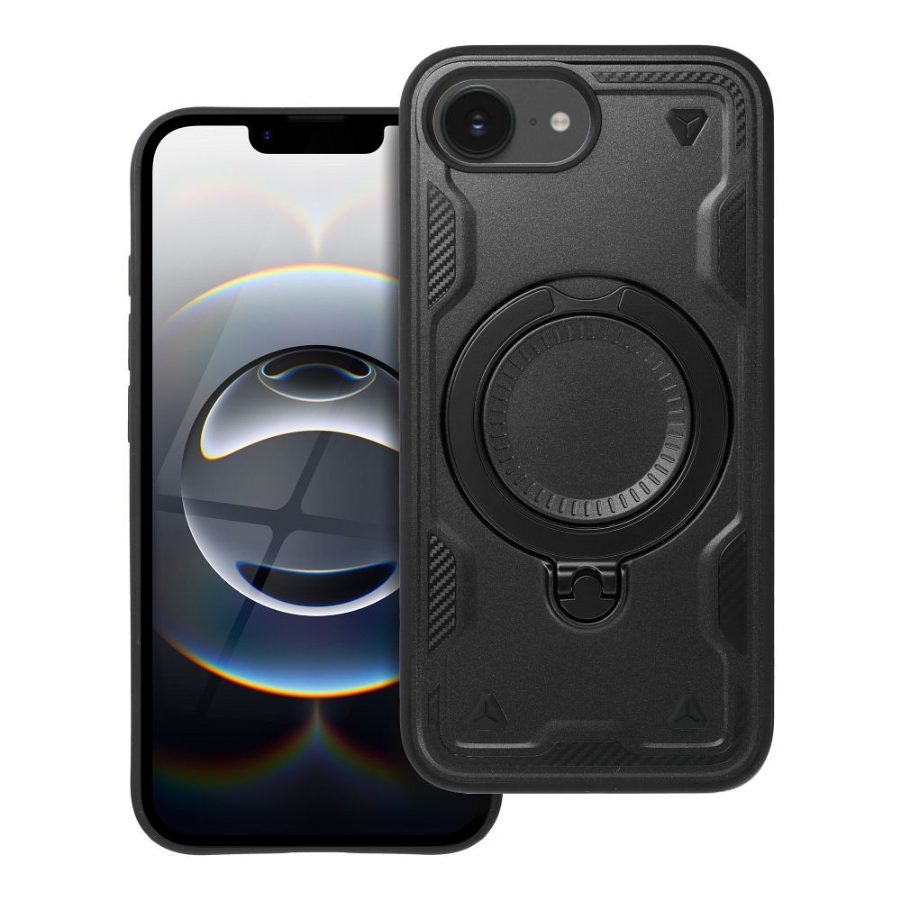 Husa Frost Armor pentru iPhone 16e (SE 4 2025) / 17e Negru