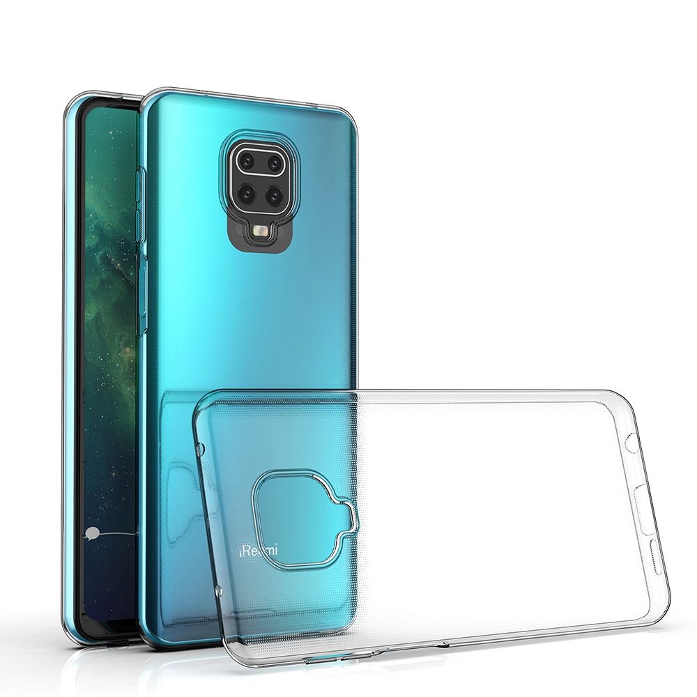 Husa Transparent 2 Mm Box pentru Xiaomi Redmi Note 9S / 9 PRO Transparent