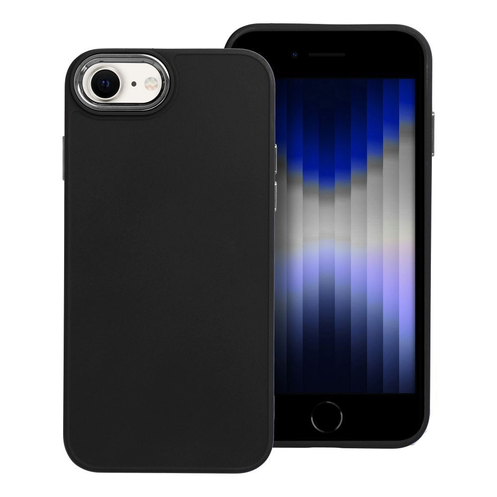 Husa Frame pentru iPhone 7 / 8 / SE 2020 / SE 2022 Negru