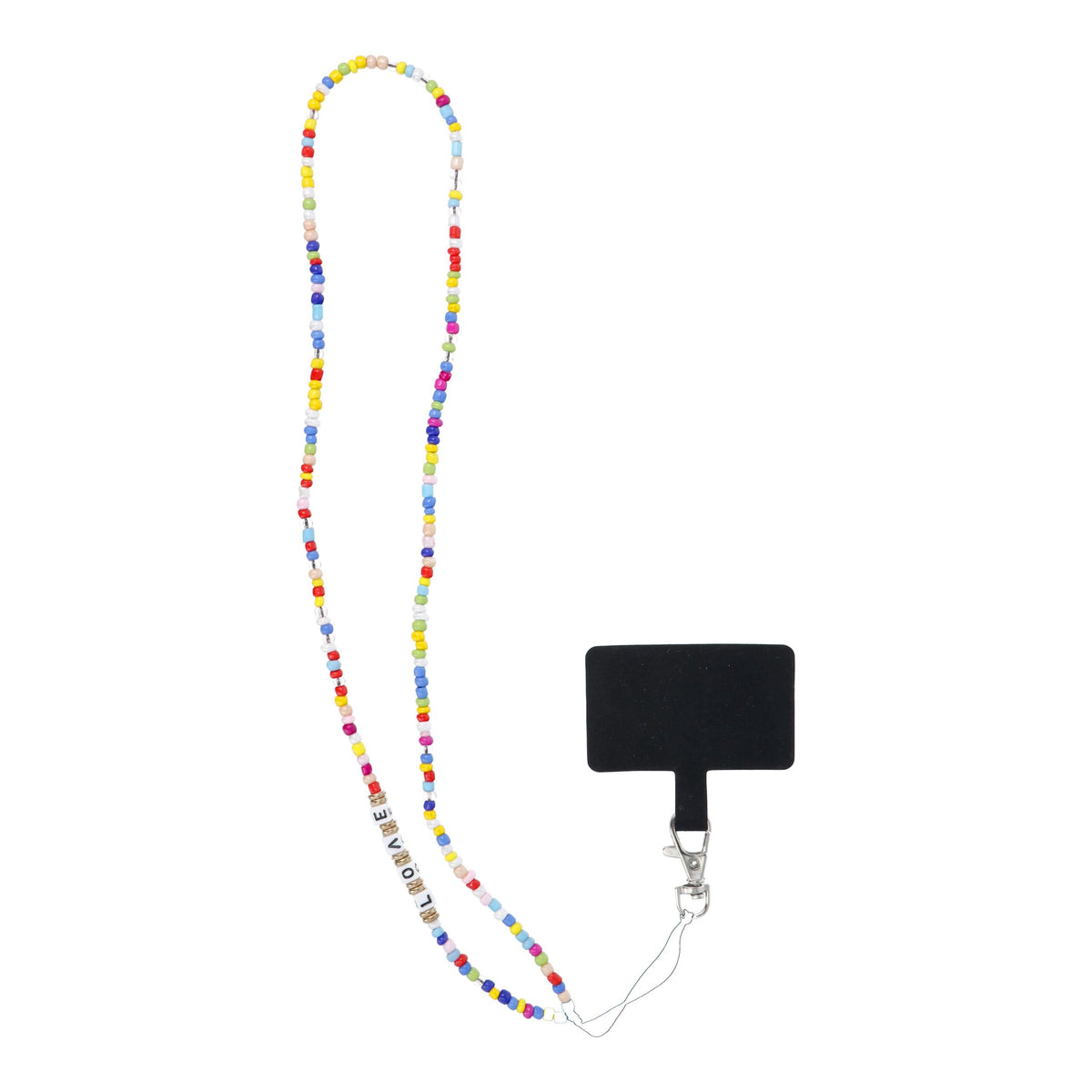 Husa Pixie Phone Lanyard, Phone Pendant / Cord Length 68cm (34cm In The Loop) / On Neck - Beads
