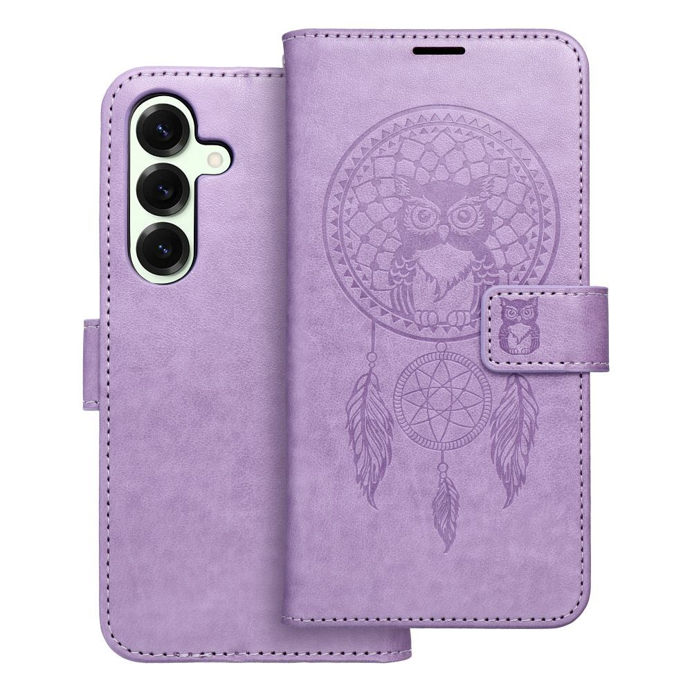 Husa Mezzo Book Flip pentru Samsung S25 Dreamcatcher Violet