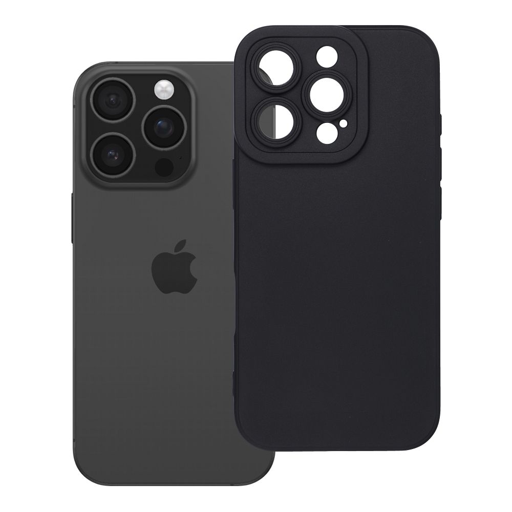 Husa Matt 2.0 pentru iPhone 16 PRO Negru