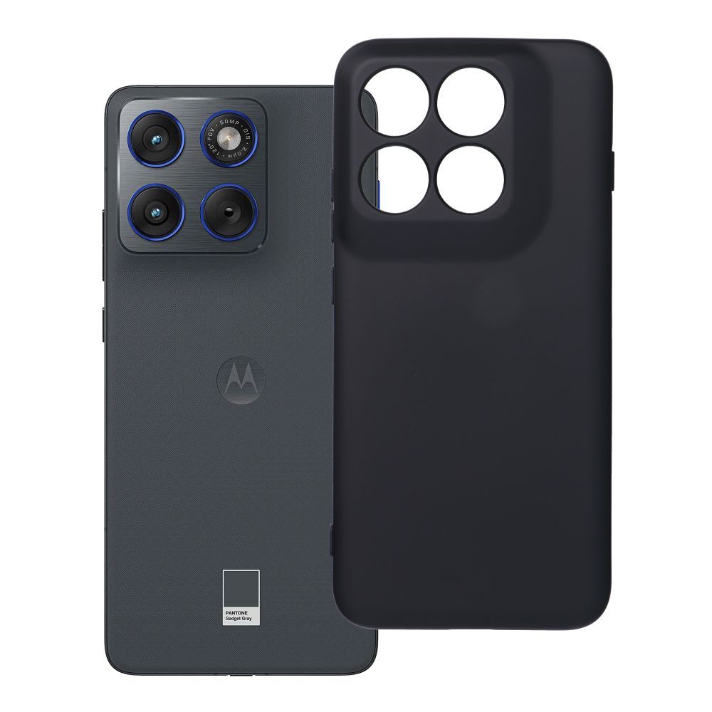 Husa Silicone pentru Motorola Edge 70 Pro 5G Negru