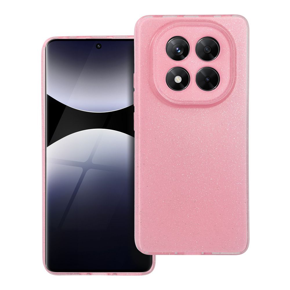 Husa Transparent 2 Mm Blink pentru Xiaomi Redmi Note 14 PRO 4G Roz