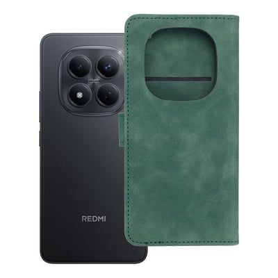 Husa Tender Book Flip pentru Xiaomi Redmi Note 15 PRO 4G Verde