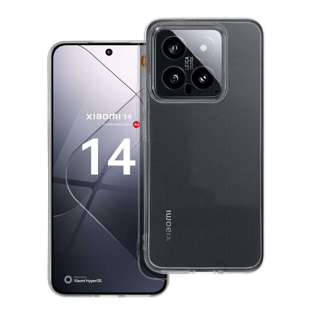 Husa Transparent 2 Mm (Camera Protection) pentru Xiaomi 14 Transparent