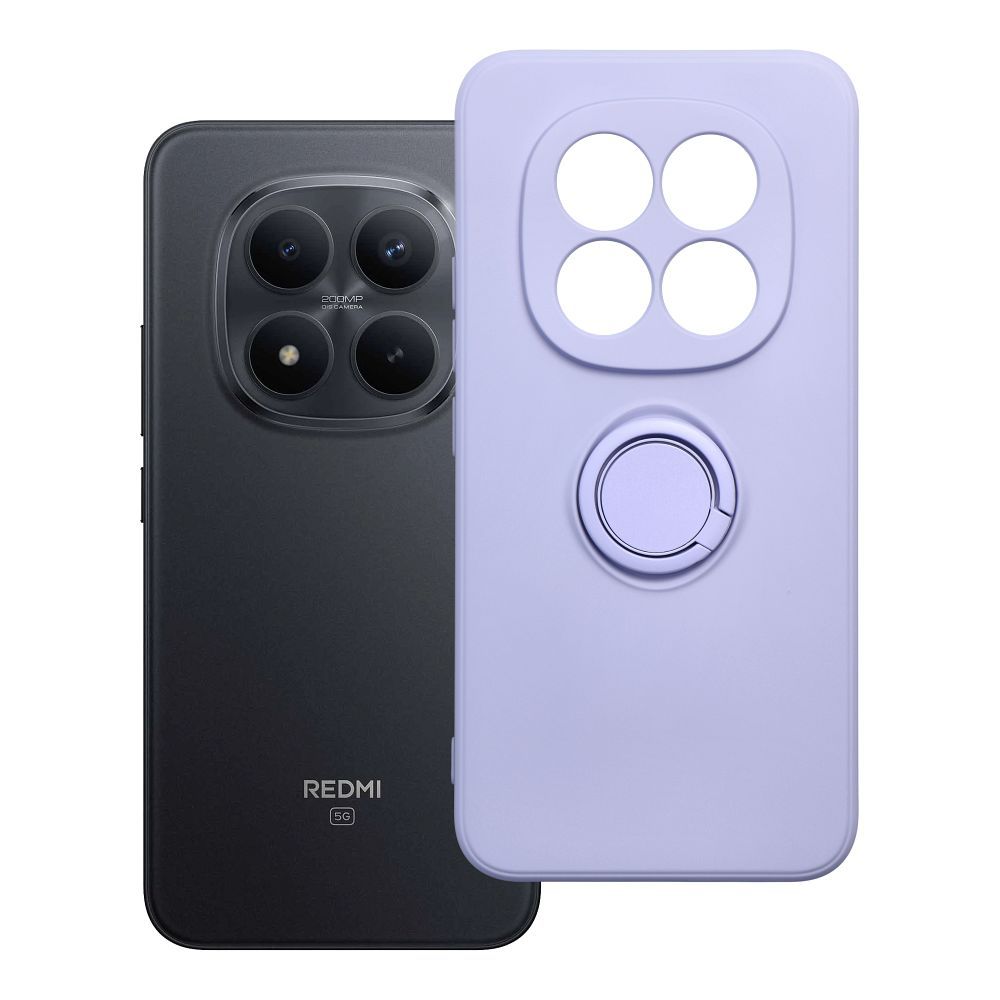 Husa Silicone Ring pentru Xiaomi Redmi Note 15 PRO Plus 5G Violet