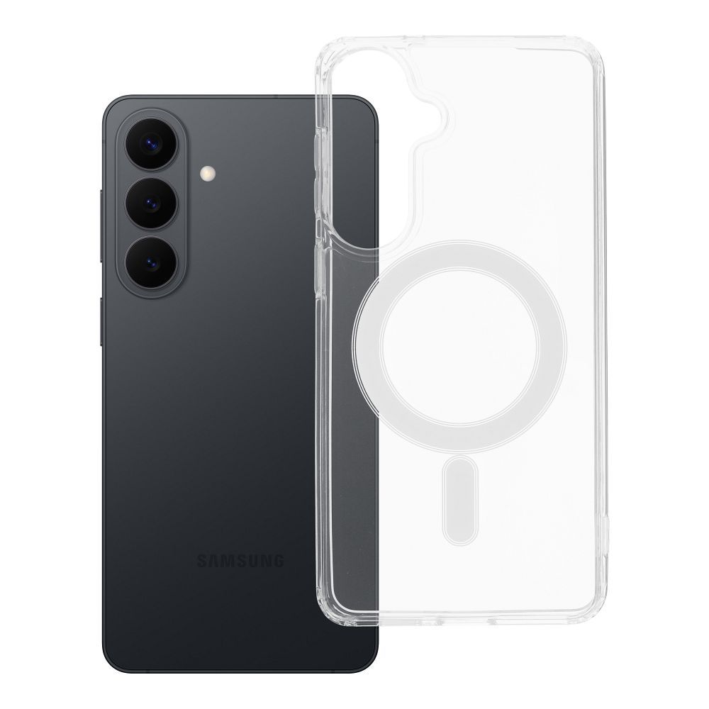 Husa Transparent Mag (STR) pentru Samsung S26 Plus Compatible cu Magsafe Transparent