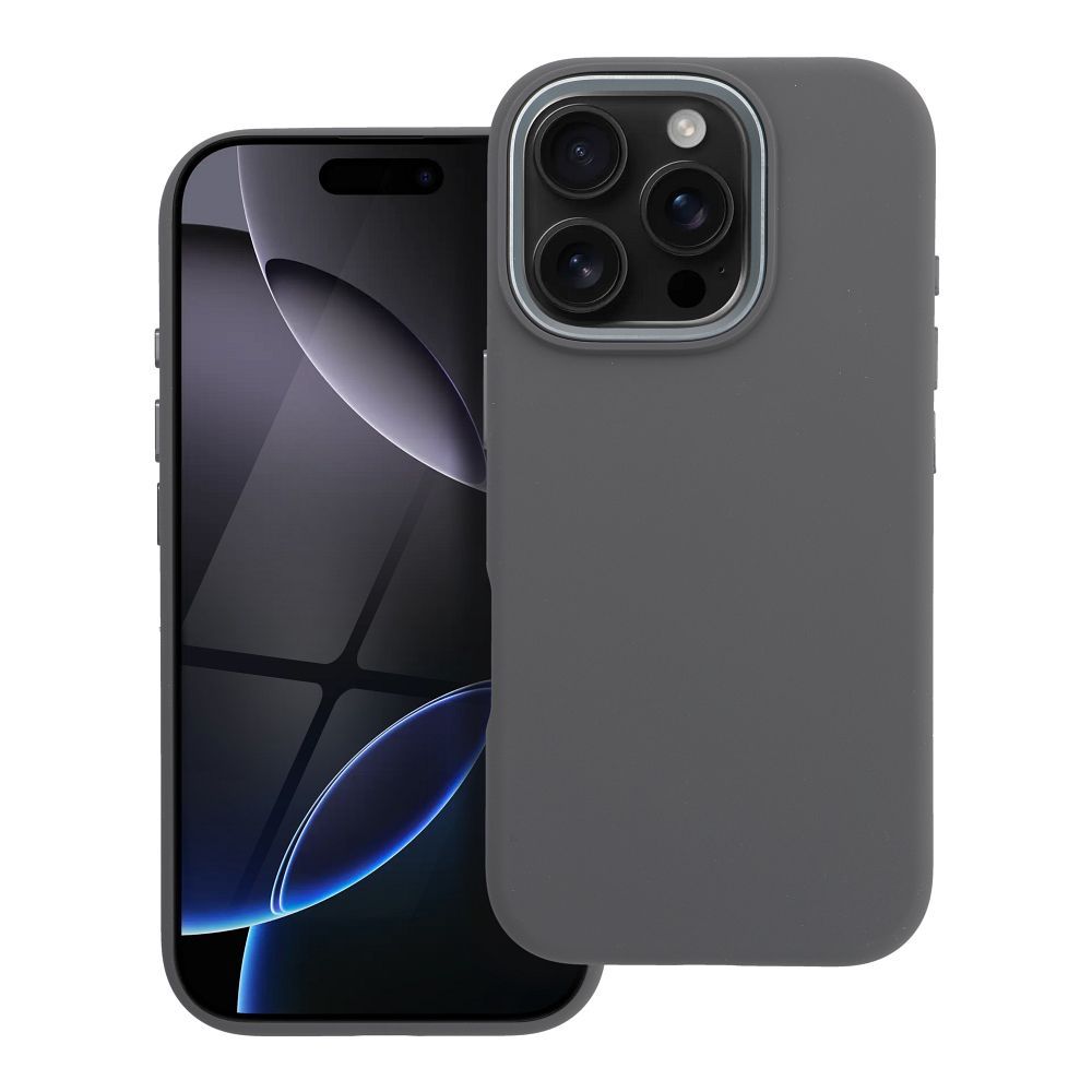 Husa Forcell pentru iPhone 16 PRO F-protect Frame Premium Compatible cu Magsafe Gri