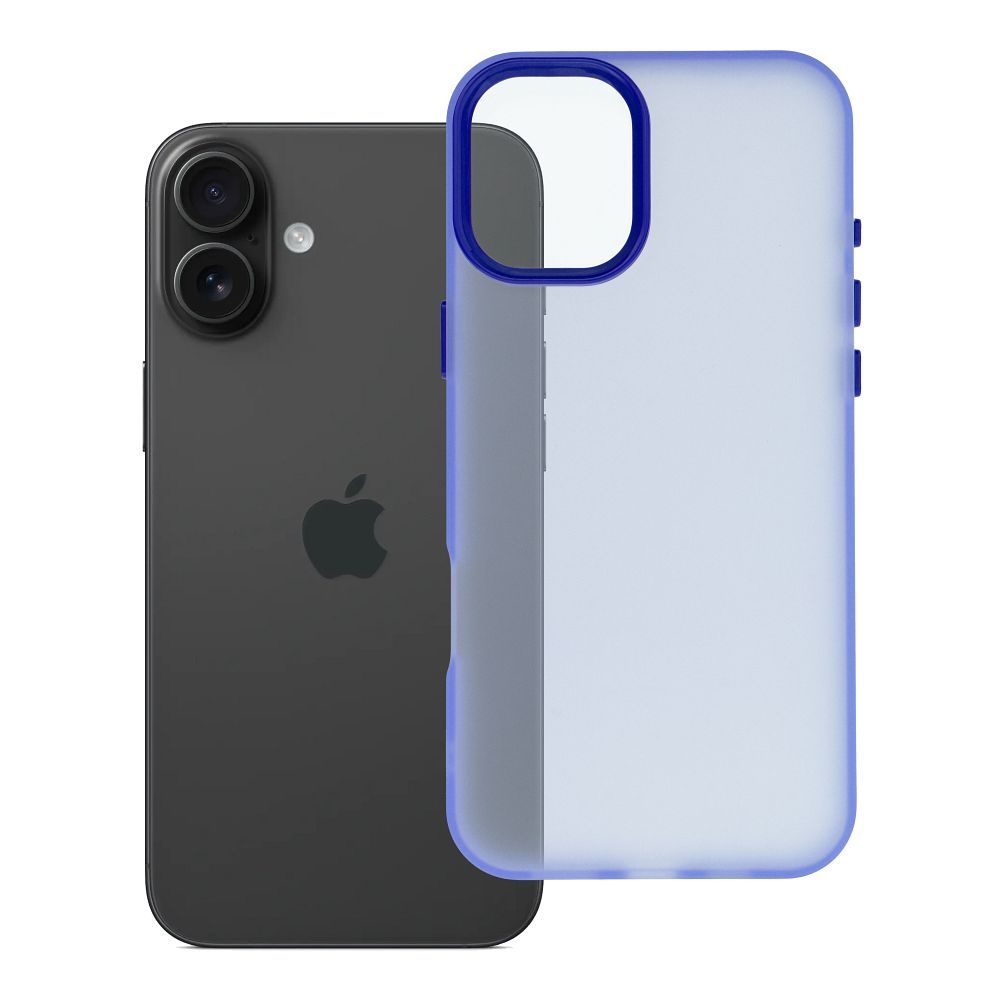 Husa Sappy pentru iPhone 16 Plus Albastru