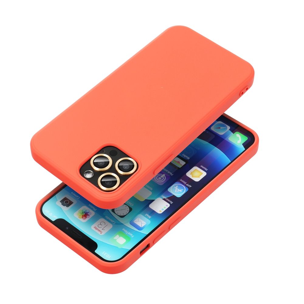 Husa Silicone pentru Samsung S25 Edge Peach