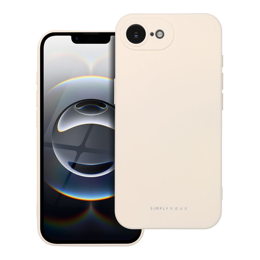 Husa Roar Space - pentru iPhone 16e Aqua Alb