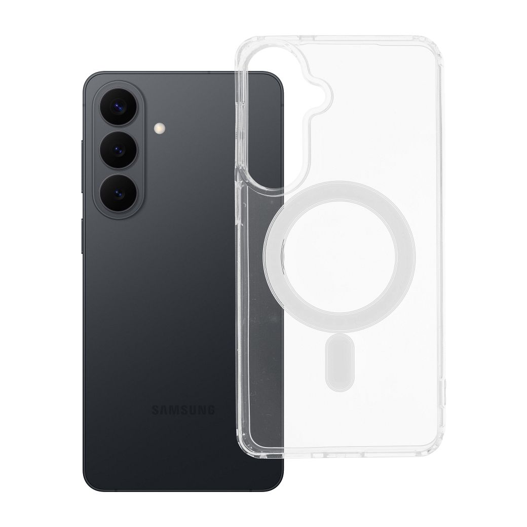 Husa Transparent Mag (MID) pentru Samsung S26 Plus Compatible cu Magsafe Transparent