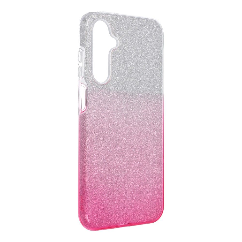 Husa Shining pentru Samsung A25 5G Transparent Roz