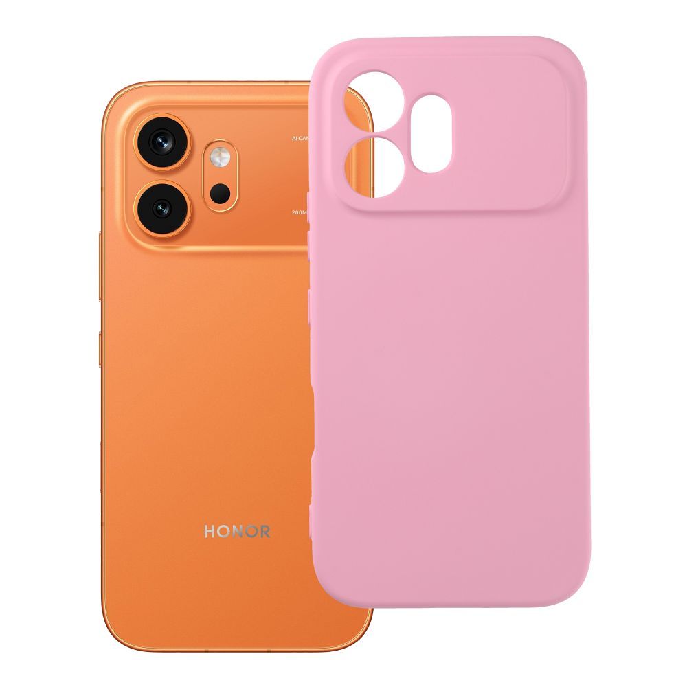 Husa Silicone pentru Honor 600 Powder Roz