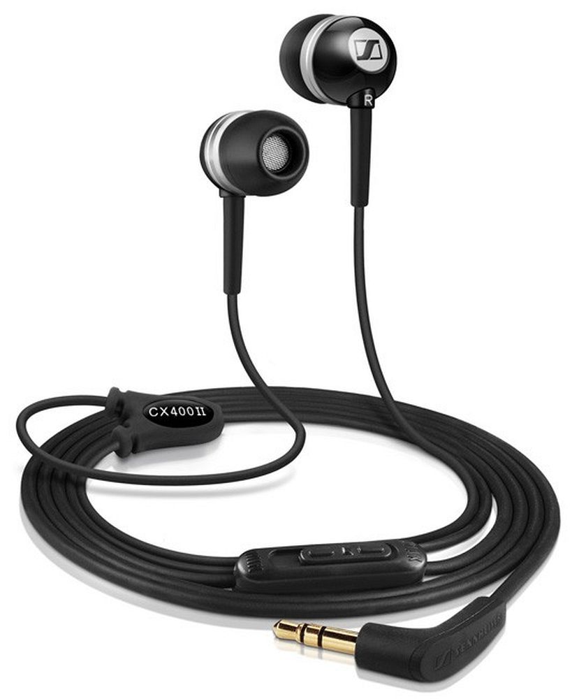 Casti Sennheiser Wire Jack 3,5 Mm CX 400-II Precision Negru