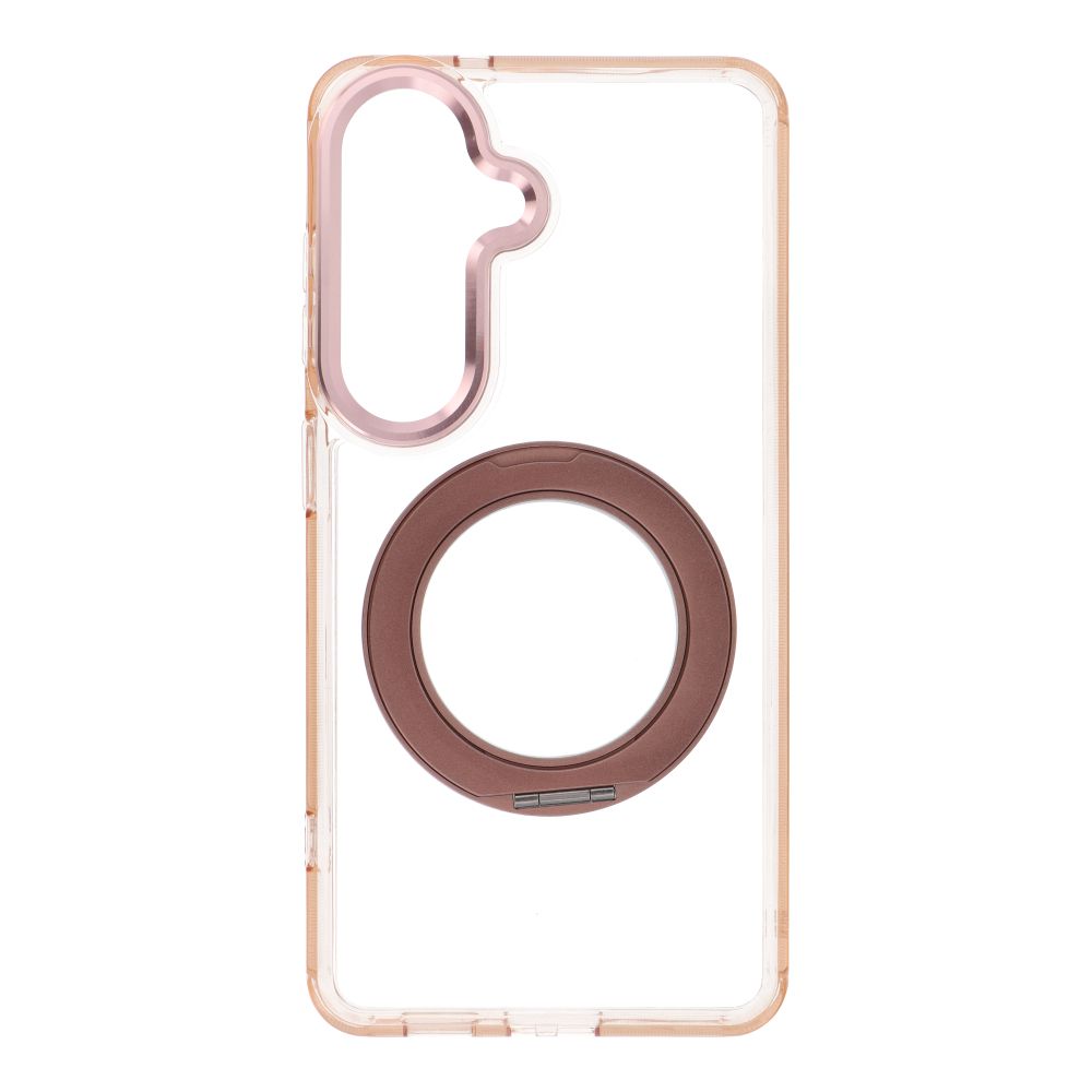 Husa pentru Samsung S26 Frame Circle Stand Compatible cu Magsafe Auriu