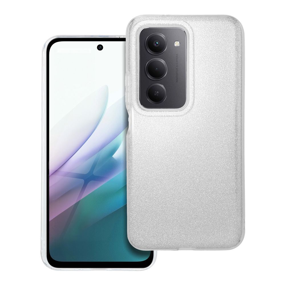 Husa Shining pentru Xiaomi Redmi 15 4G / 15 5G Argintiu