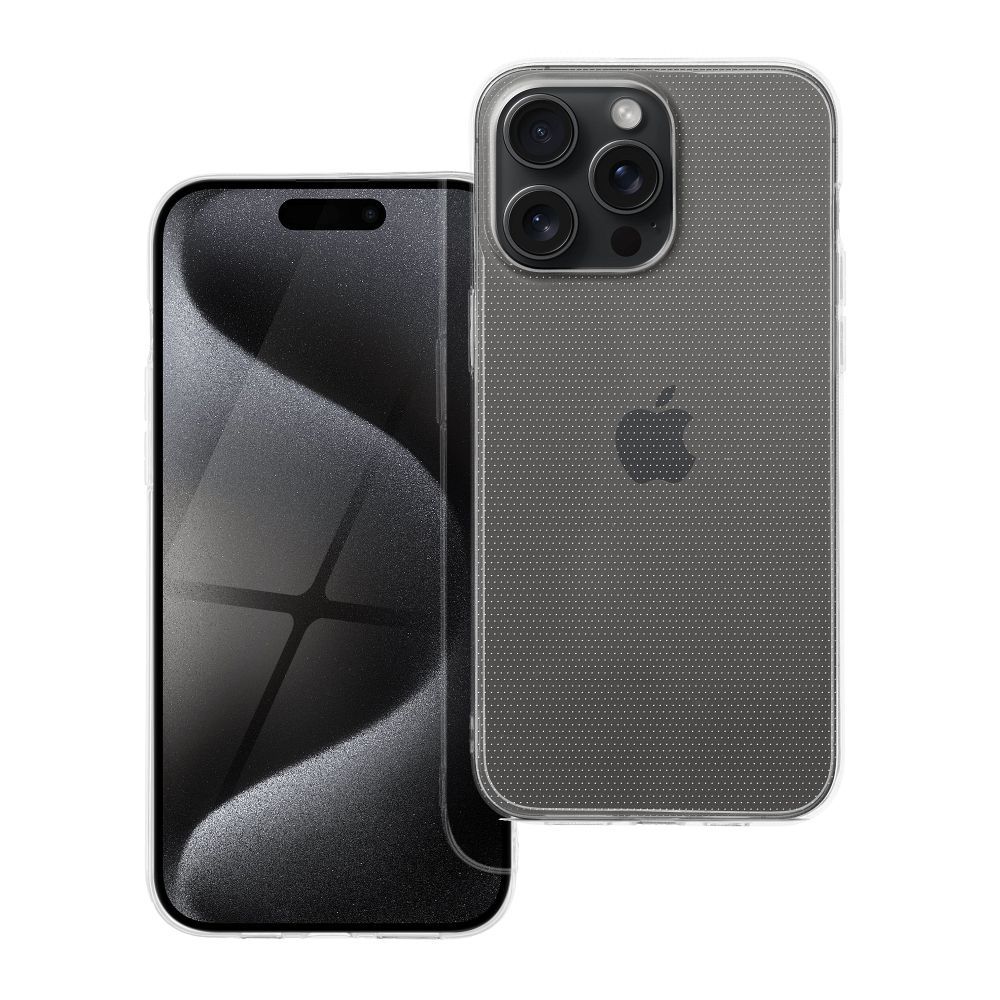 Husa Transparent 2 Mm pentru iPhone 15 PRO MAX Transparent