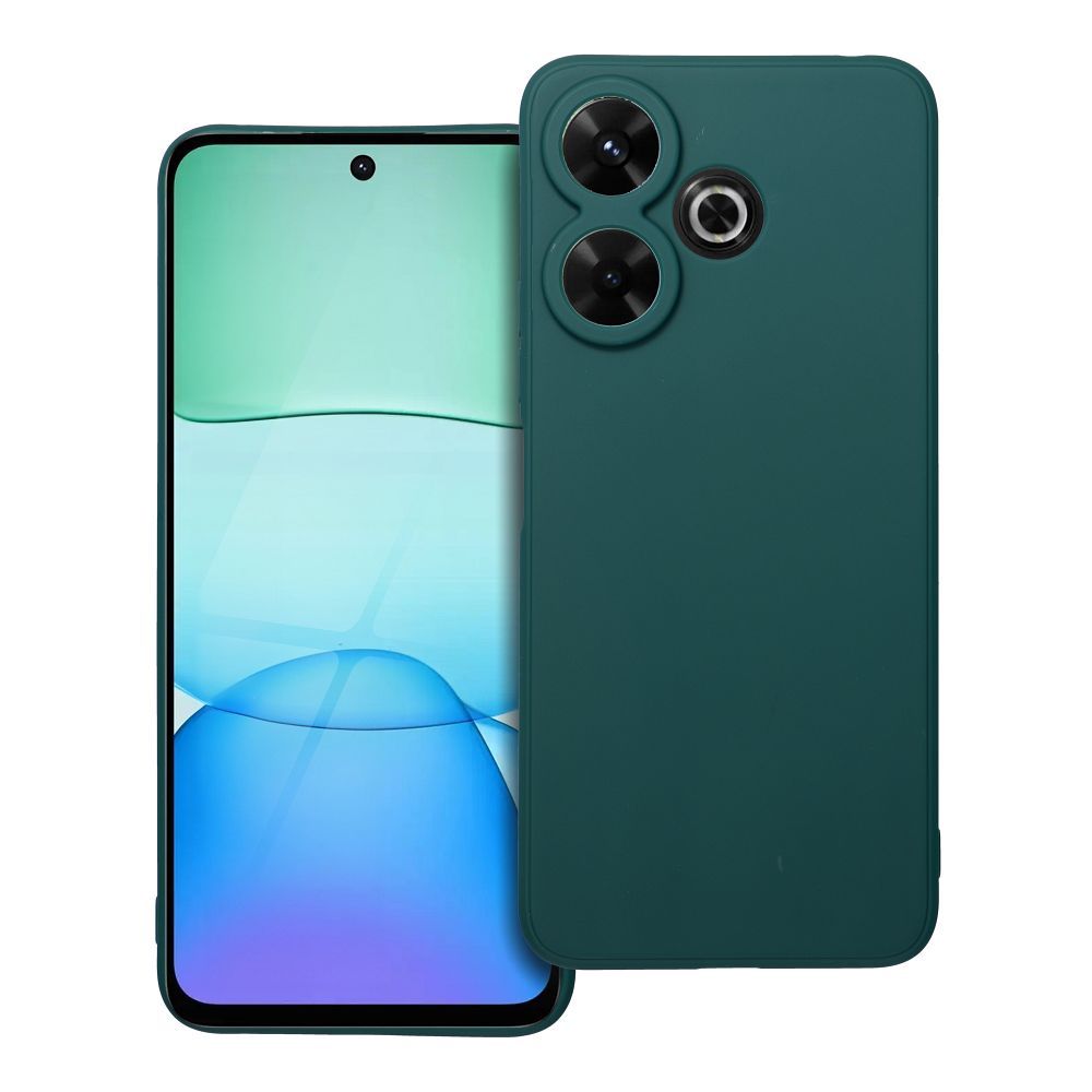 Husa Matt pentru Xiaomi Redmi 13X Verde inchis