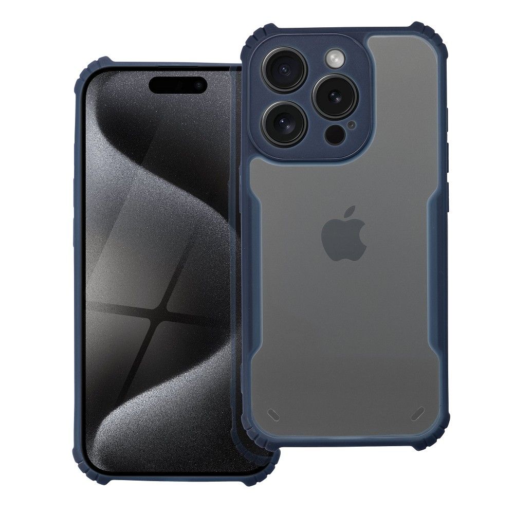 Husa Anti-drop pentru iPhone 16 Negru