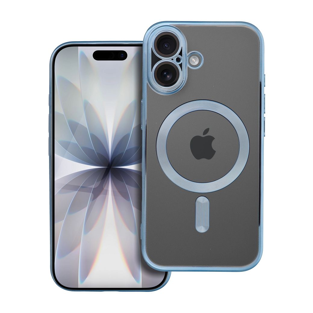 Husa Electro Mag pentru iPhone 17 Compatible cu Magsafe Albastru