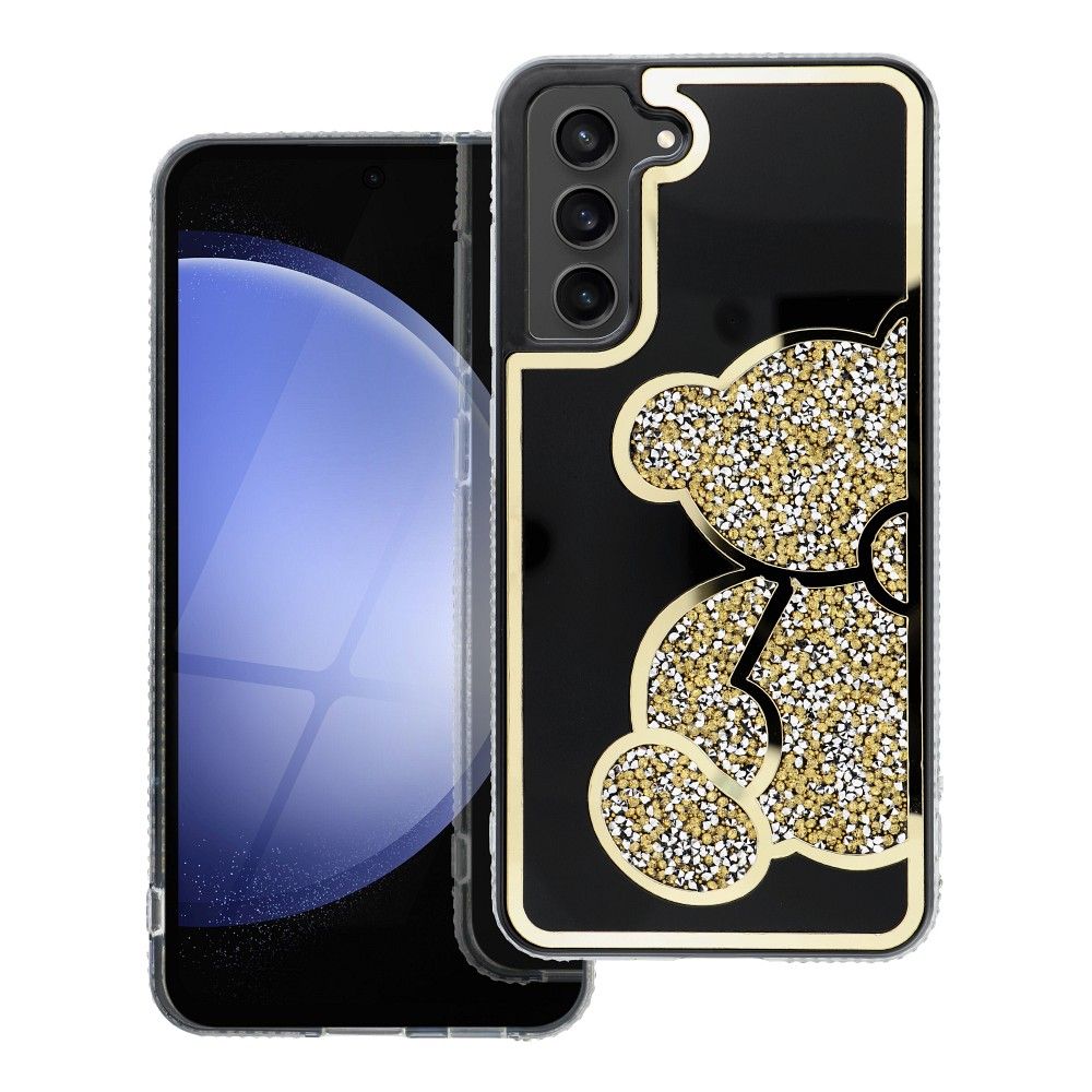 Husa Teddy Bear pentru Samsung A36 5G Auriu