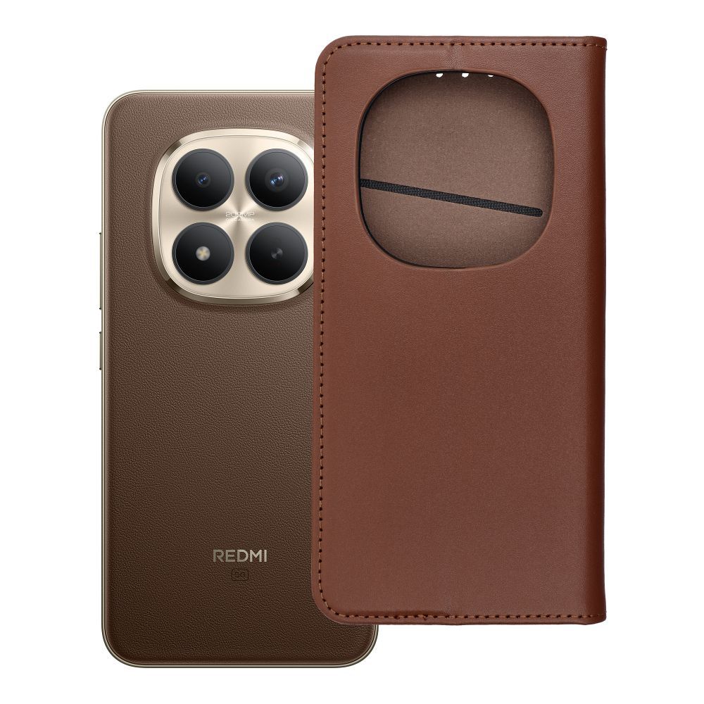 Husa Smart Pro Flip pentru Xiaomi Redmi Note 15 PRO Plus 5G Book piele Maro