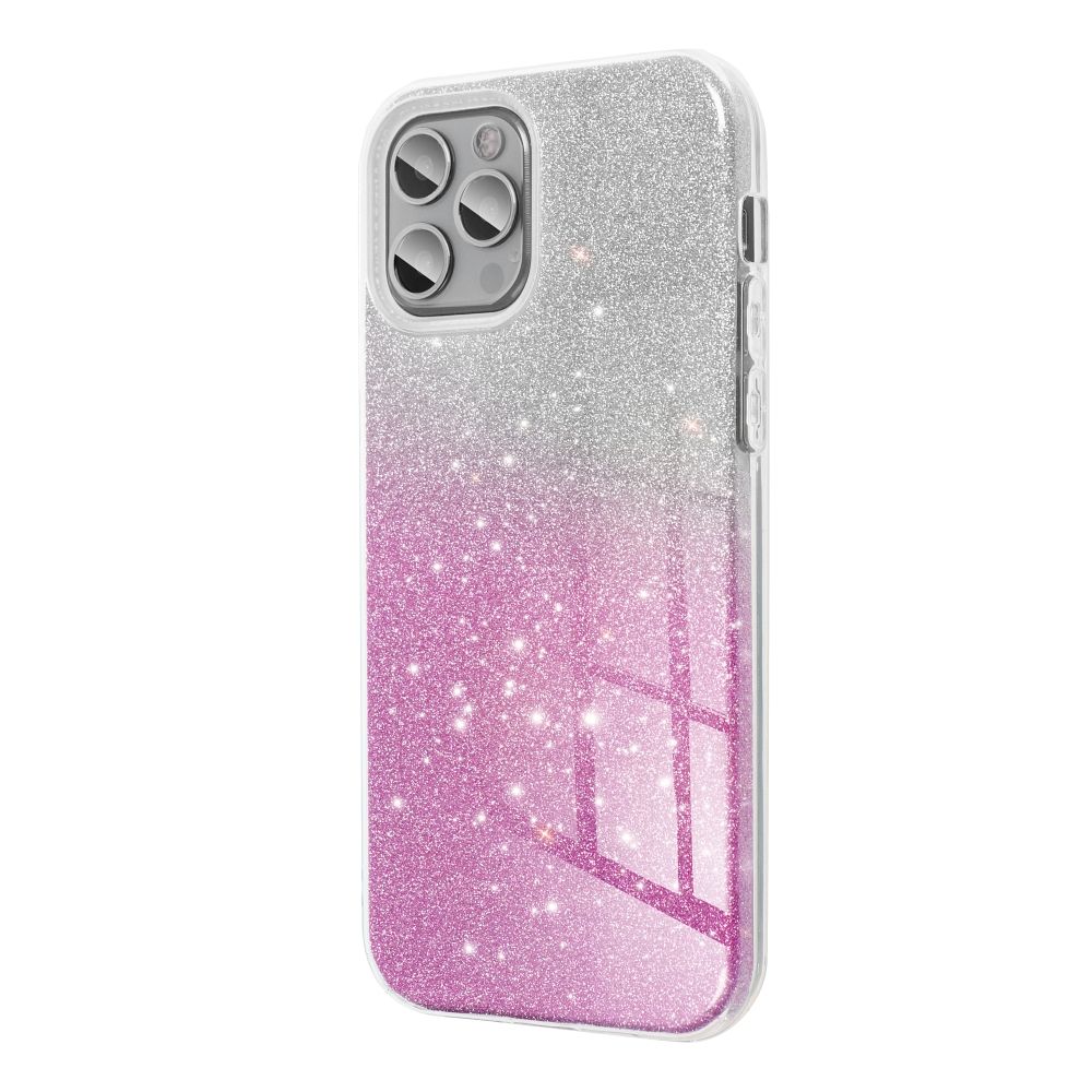 Husa Shining pentru Samsung S25 FE Transparent Roz