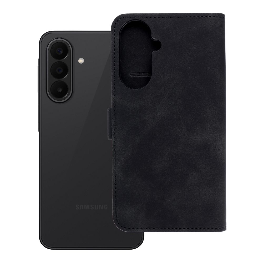 Husa Tender Book Flip pentru Samsung A27 Negru