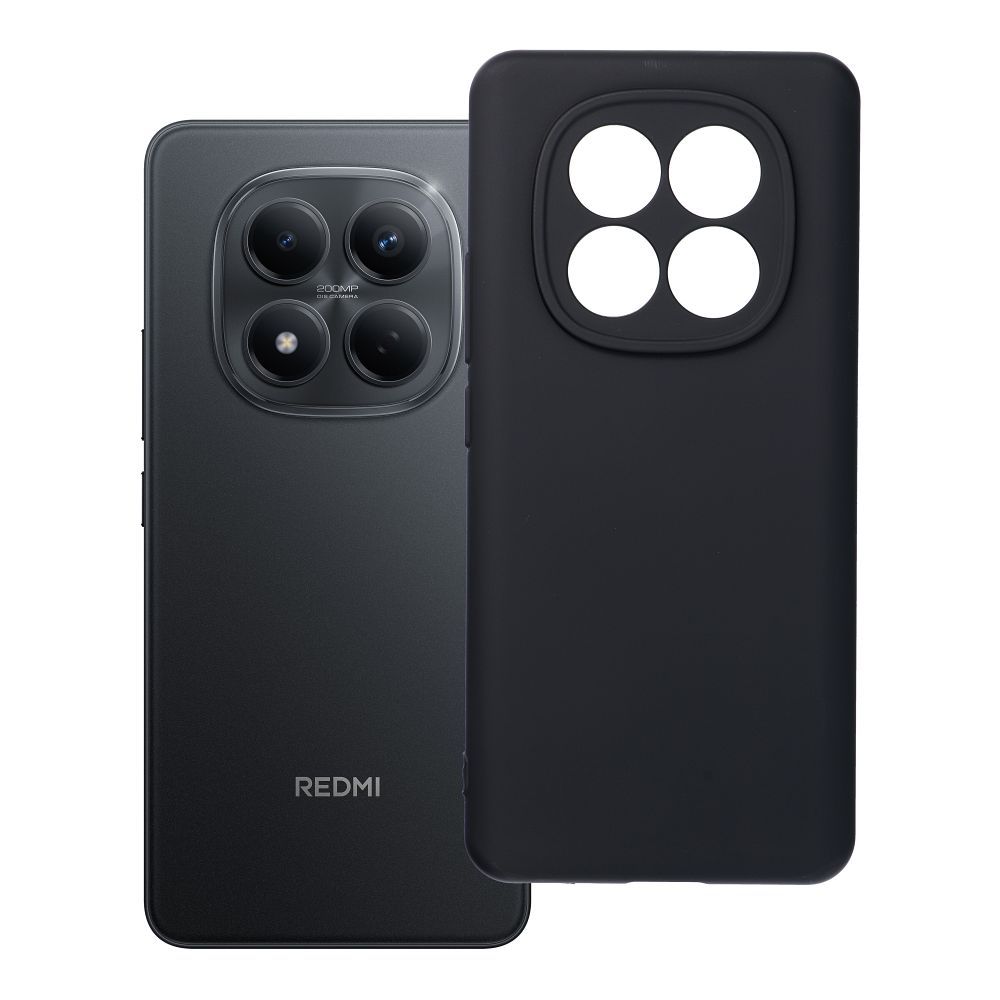 Husa Silicone pentru Xiaomi Redmi Note 15 5G Negru