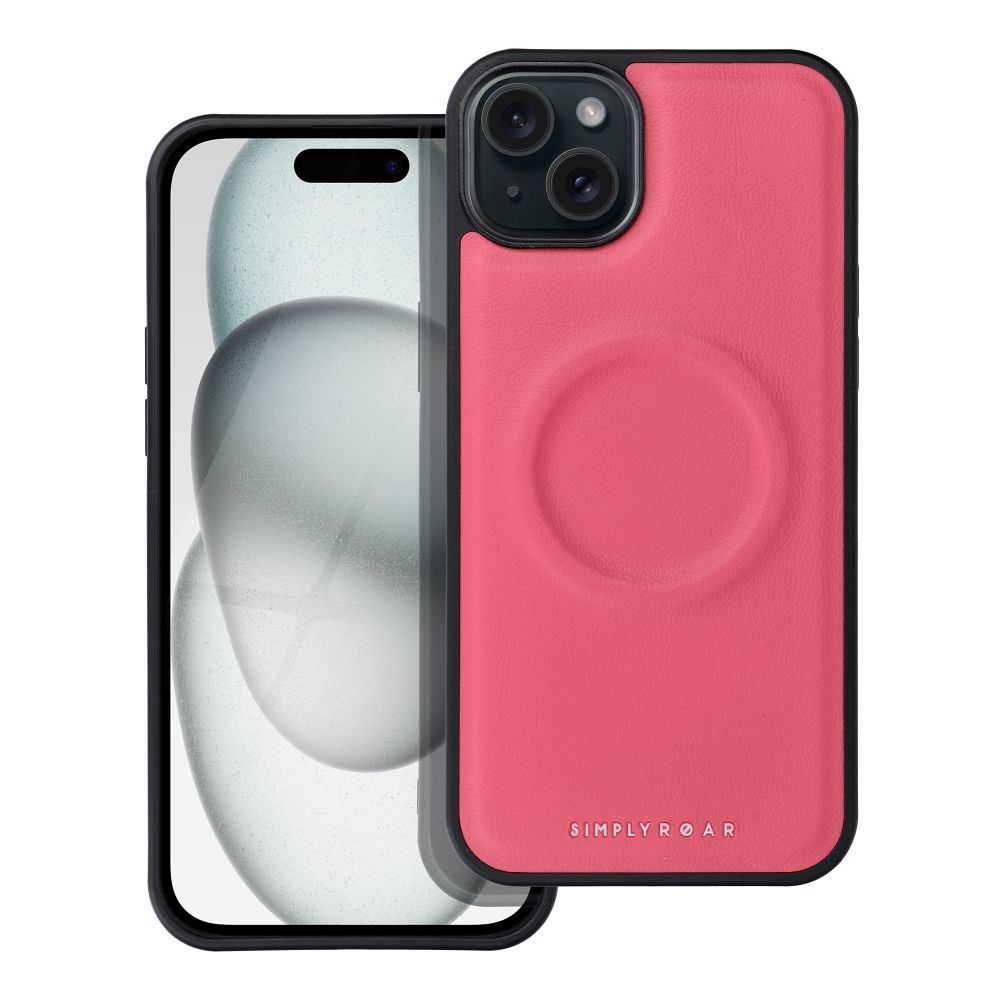 Husa Roar MAG Morning pentru iPhone 15 Plus Roz
