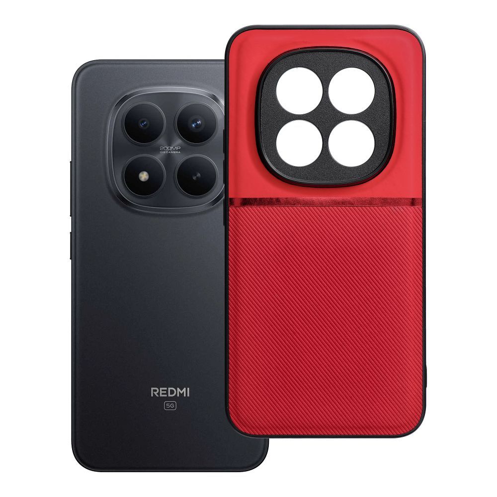 Husa Noble pentru Xiaomi Redmi Note 15 PRO Plus 5G Rosu