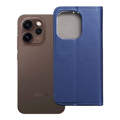 Husa Smart Book pentru Oppo Reno 15 PRO 5G Bleumarin
