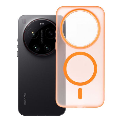Husa Go Portocaliu pentru Xiaomi 17 Ultra Compatible cu Magsafe Cosmic Portocaliu