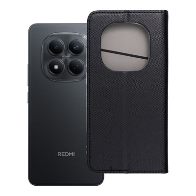 Husa Smart Book pentru Xiaomi Redmi Note 15 PRO 5G Negru